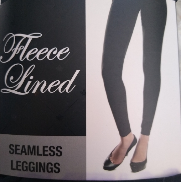 NWT Fleece lined Leggings Size L/XL - Picture 2 of 5